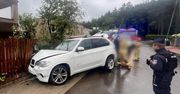 Reda: Wyskoczył z rozbitego BMW i uciekł. Policjanci szybko go złapali. Miał ponad promil