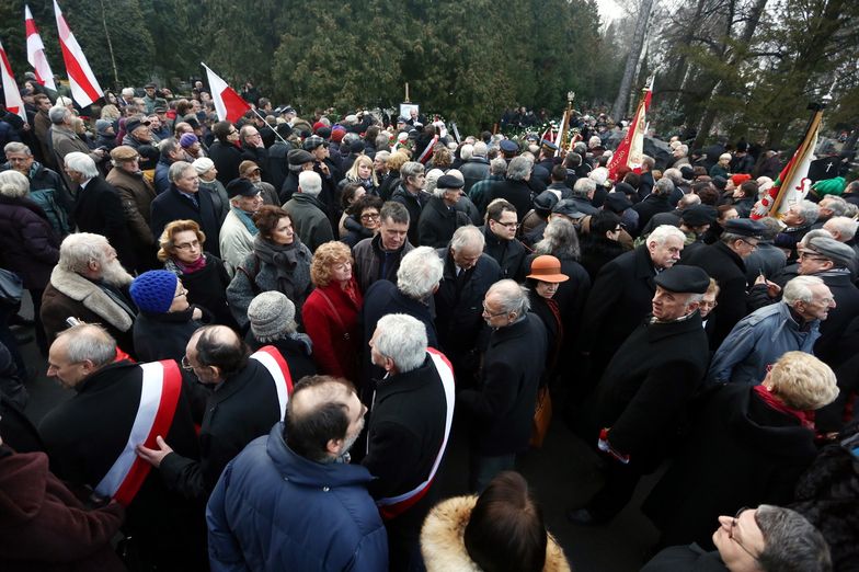 Zbigniew Romaszewski spoczął na Powązkach