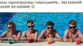 Majówka według skoczków. "Odpoczywamy... bez koszulek"
