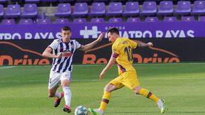 La Liga: FC Barcelona wygrała w topornym stylu. Real Valladolid atakował do końca