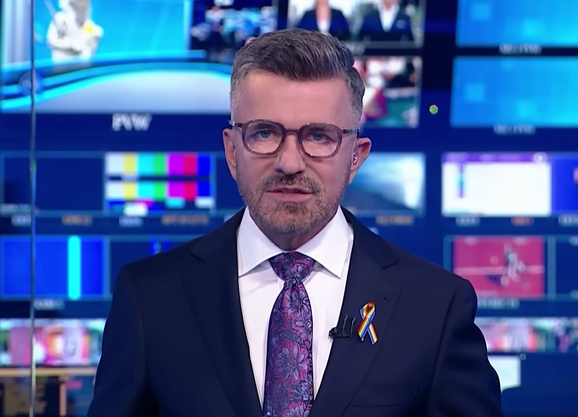 Zbigniew Łuczyński o tęczowej przypince. "Mój głos przeciwko