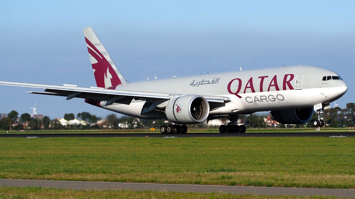 samolot Qatar Airways