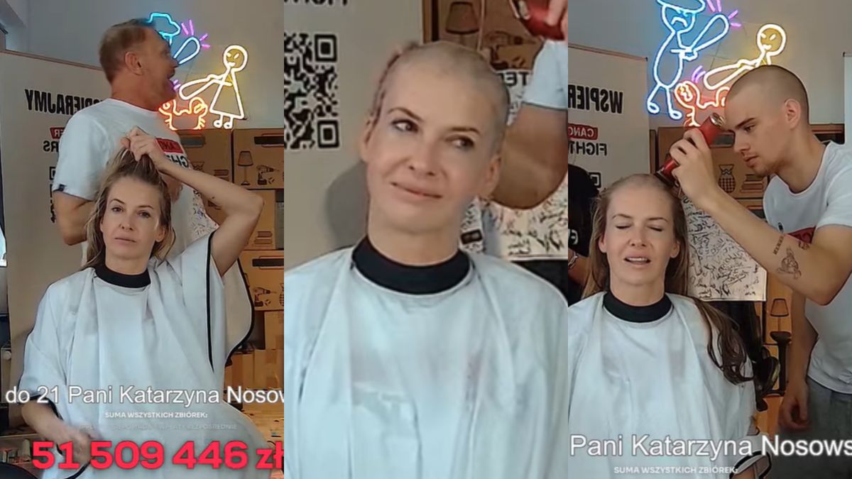 Edyta Pazura ogoliła się na łyso