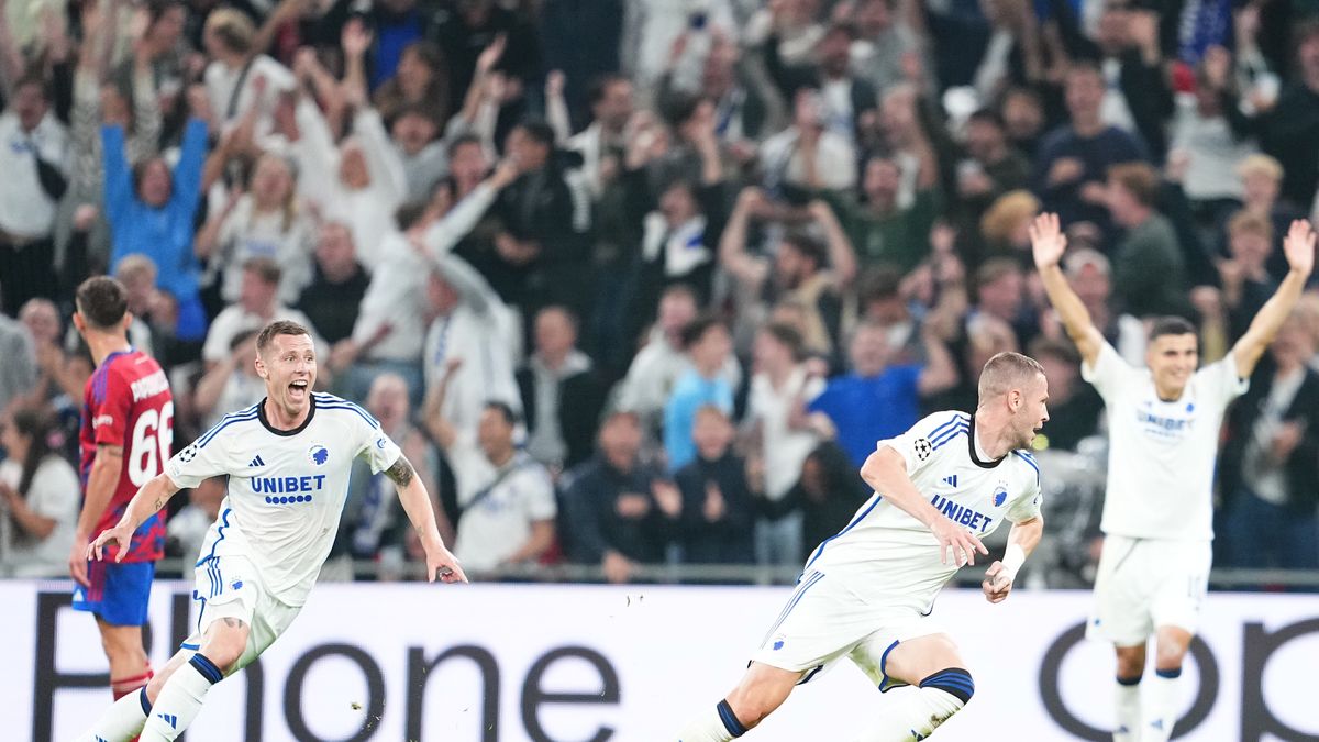 Getty Images / Lars Ronbog / FrontZoneSport / Na zdjęciu: radość piłkarzy FC Kopenhaga po strzeleniu gola
