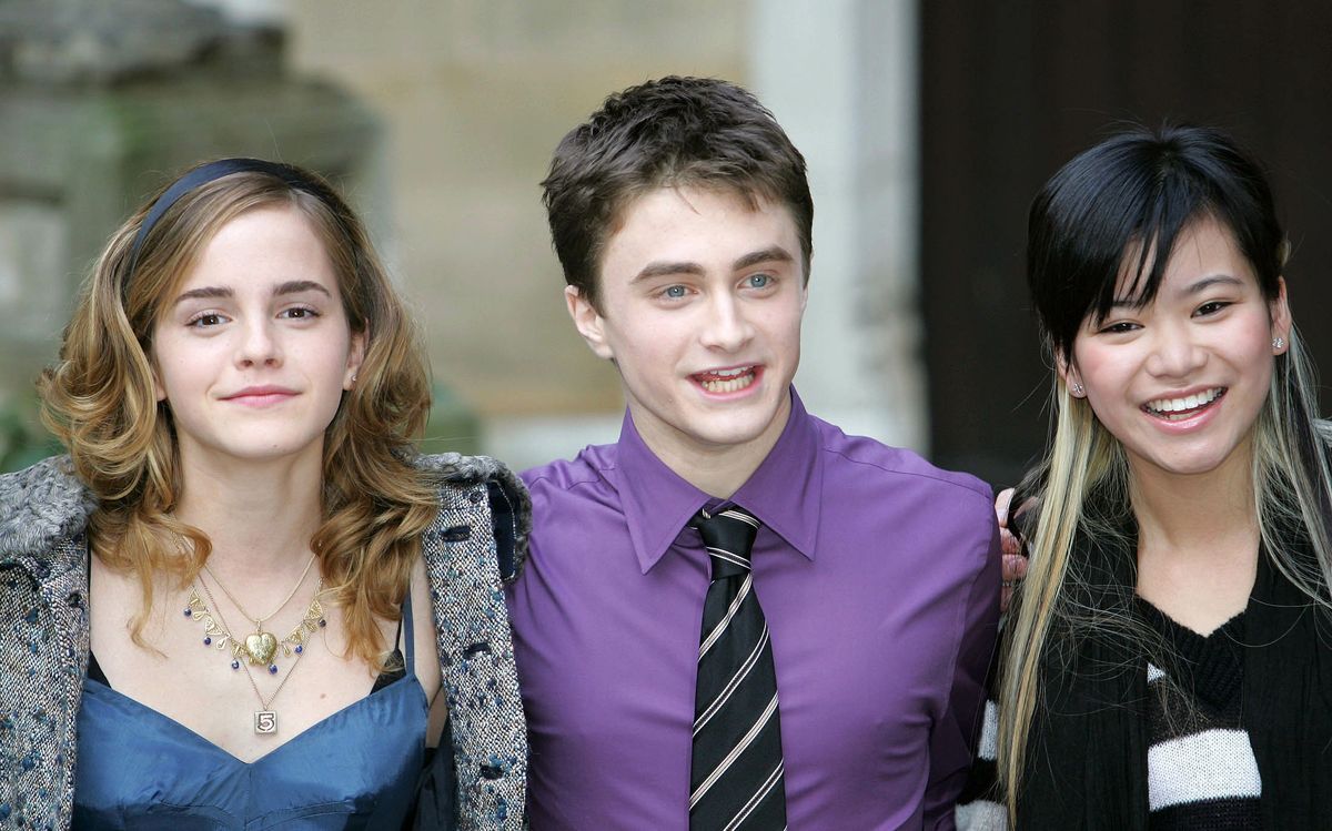 Emma Watson, Daniel Radcliffe i Katie Leung