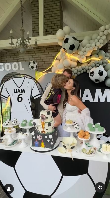 Marina i Wojtek Szczęśni świętują szóste urodziny Liama