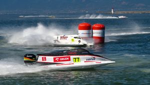Podwójne podium Marszałka w Cagliari. Świetna postawa Polaka w wodnej F1