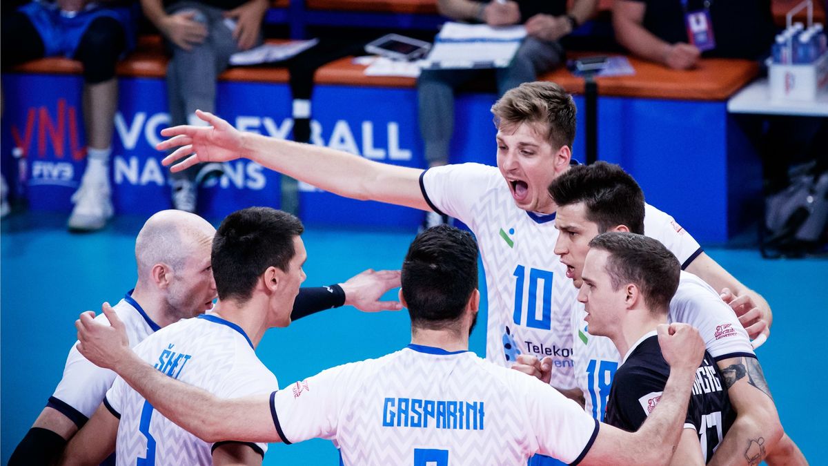 Zdjęcie okładkowe artykułu: Materiały prasowe / FIVB / Na zdjęciu: reprezentacja Słowenii