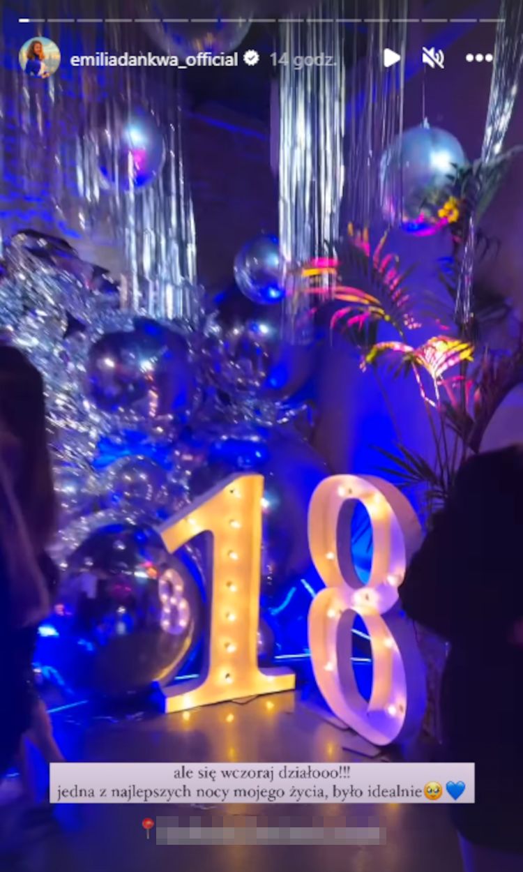 Impreza urodzinowa Emilii Dankwy z "Rodzinki.pl"