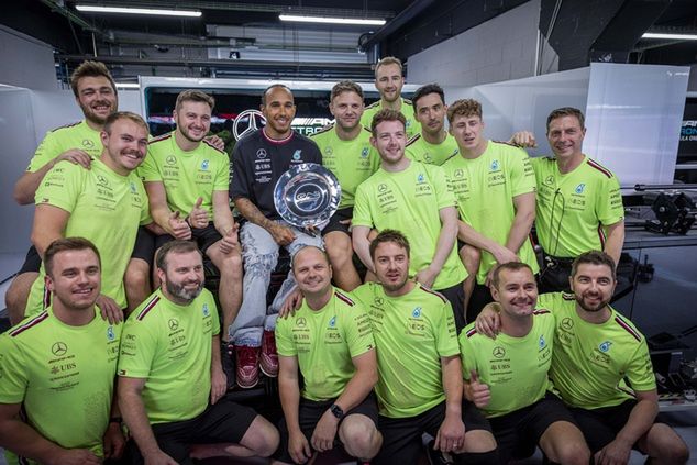 Mercedes prezentuje coraz lepszą formę