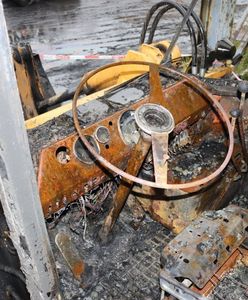 Śląskie. Podpalacz zatrzymany. Wyrządził straty na 100 tysięcy złotych