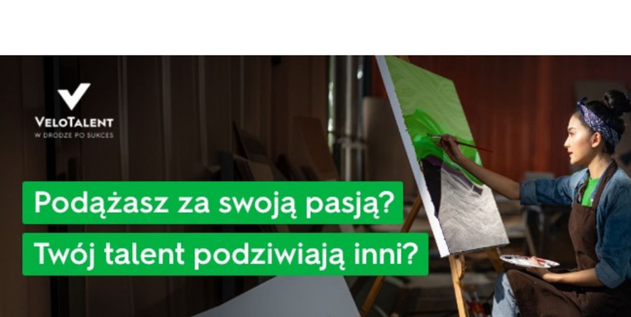 Młodzi artyści z szansą na mecenat VeloBanku. Do 15 maja trwa nabór do VeloTalent