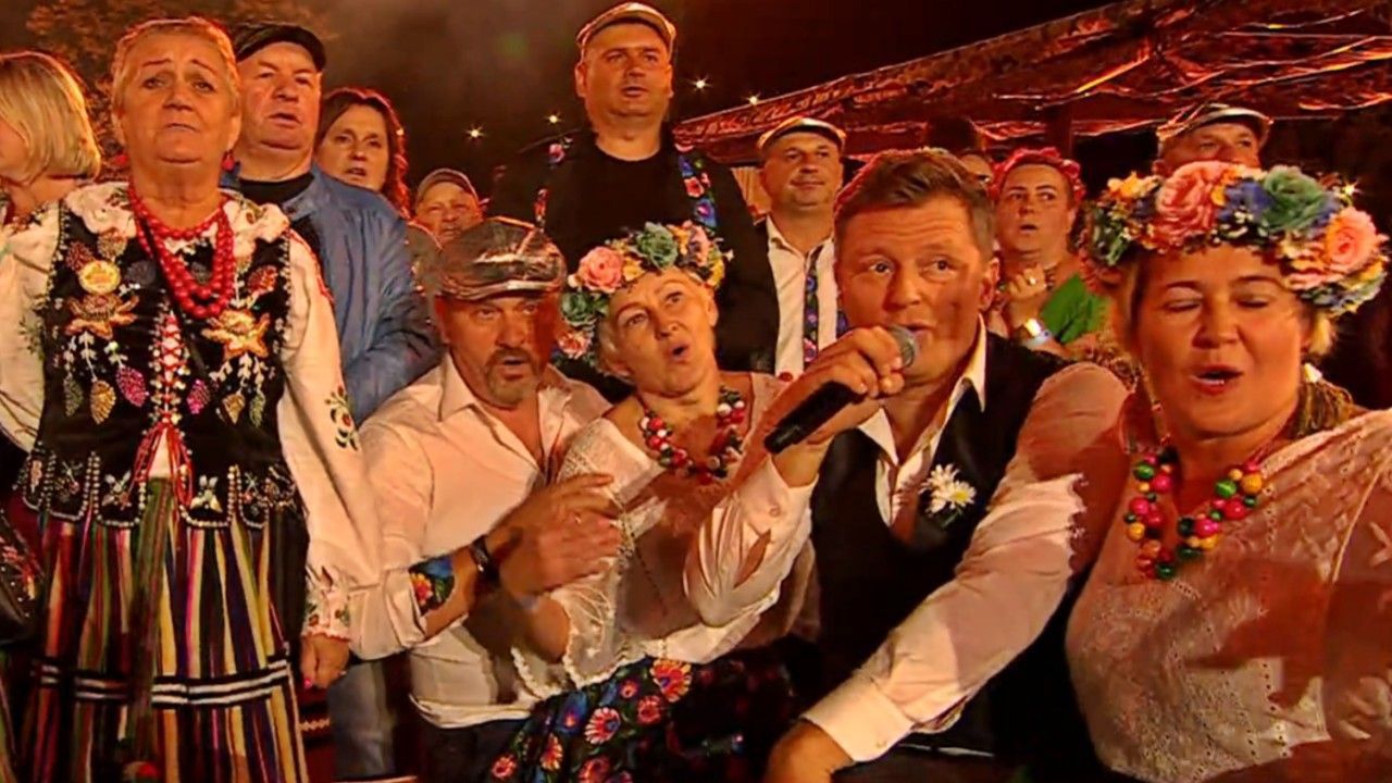 Rafał Brzozowski był jedną z gwiazd "Polskich biesiad"