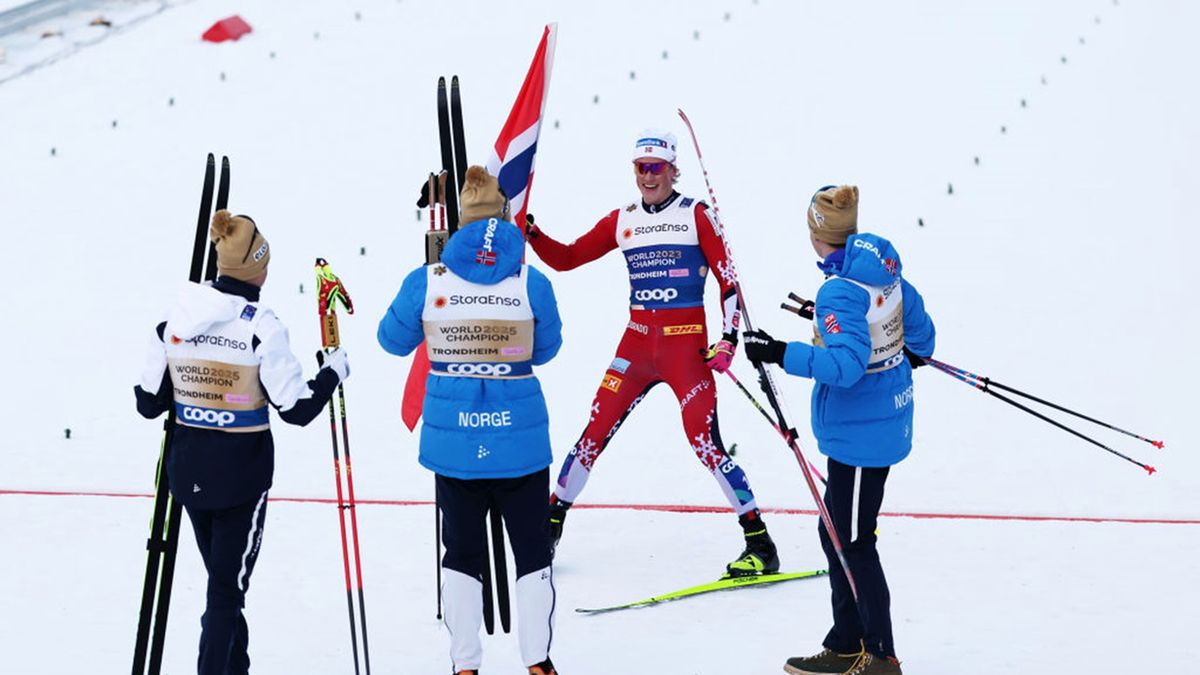 Getty Images / Lars Baron / Na zdjęciu: sztafeta Norwegii