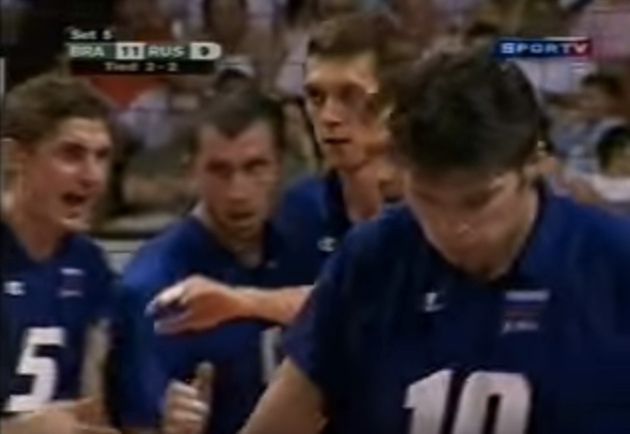Sborna w finałowym meczu argentyńskich mistrzostw świata z 2002r. / Źródło: YouTube - SporTV