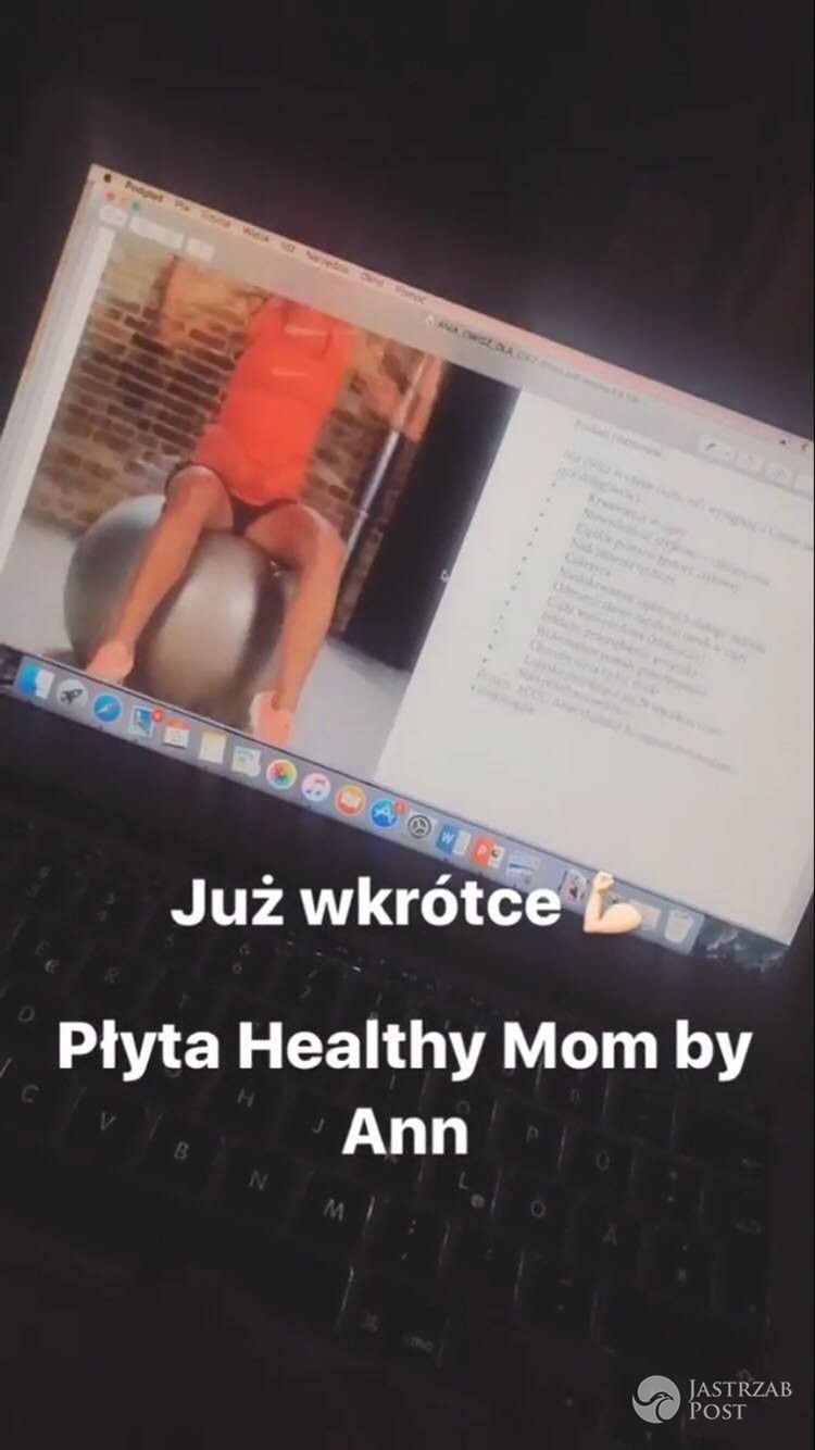 Anna Lewandowska pracuje nad DVD dla kobiet w ciąży. Zdjęcia 2017