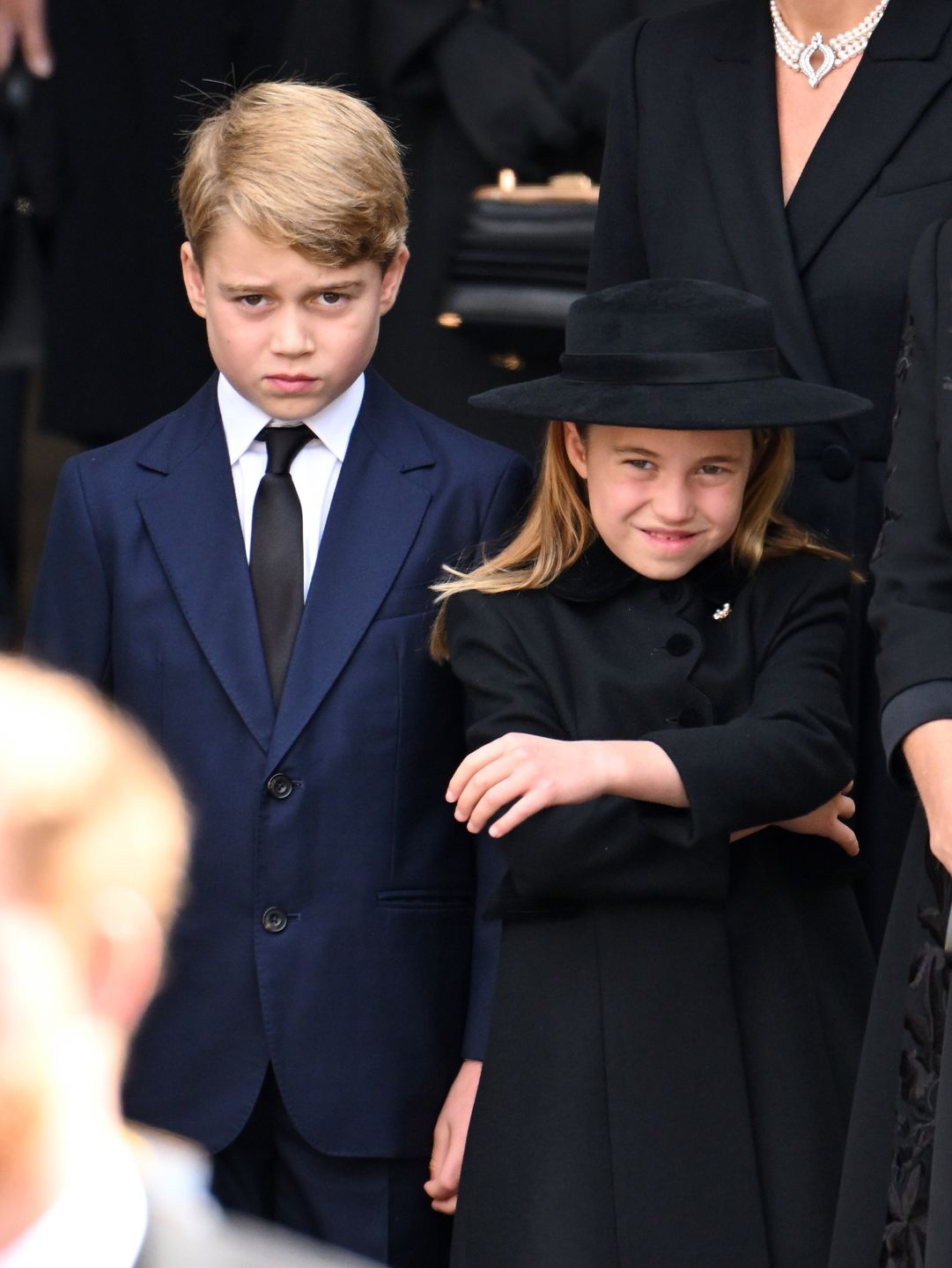 Księżniczka Charlotte i książę George