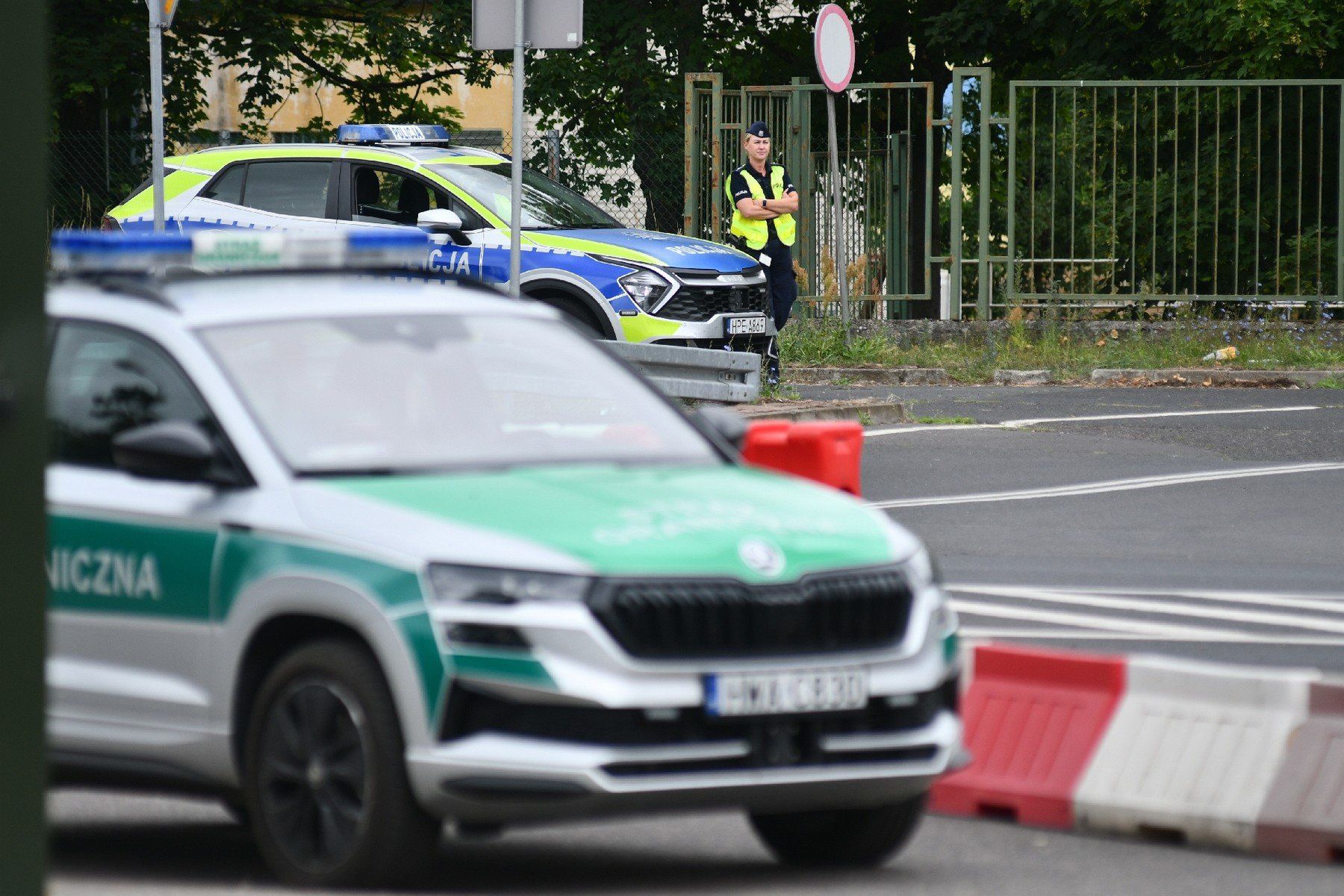 Kontrole na granicy z Kostrzynie nad Odrą