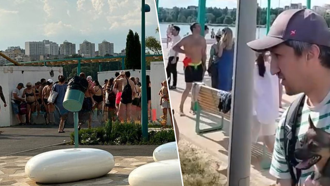 Belgorod shelters overwhelmed as beachgoers flee rocket strikes