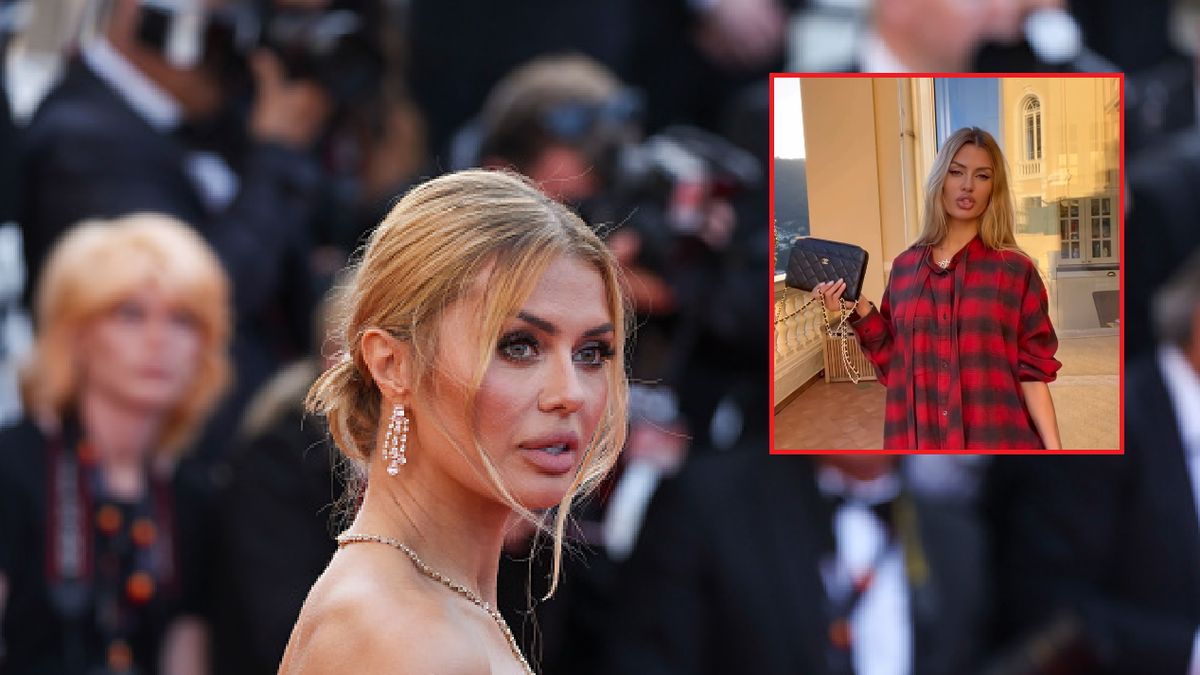 Modelka popiera Władimira Putina. 