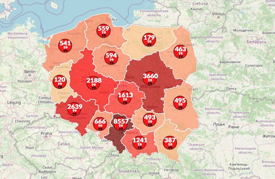 Koronawirus w Polsce. Ekspert ostrzega: wciąż pojawiają się nowe ogniska epidemii [Mapa zakażeń]