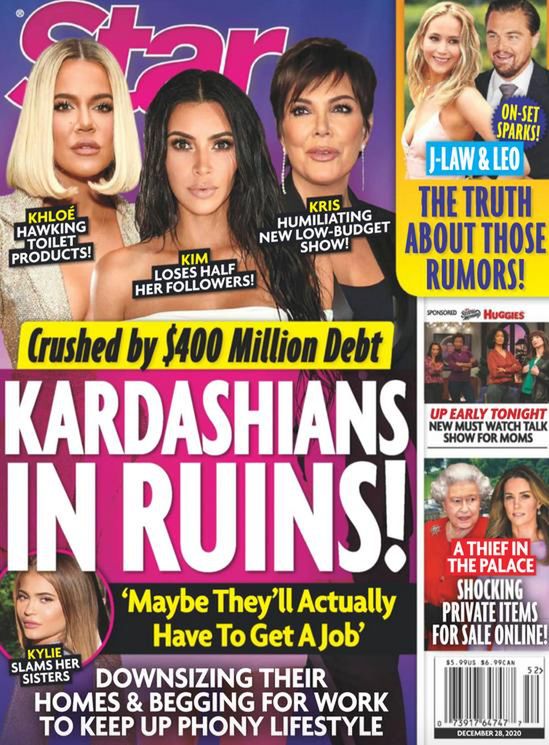 Rodzina Kardashianów się rozpada – twierdzi STAR