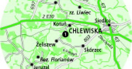 Reymontówka. Chlewiska koło Siedlec. Ważne miejsce na mapie Polski