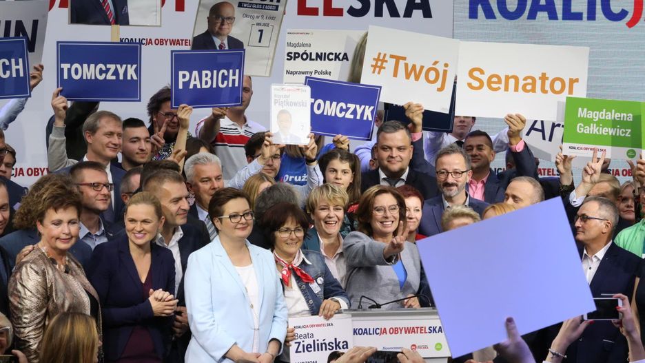Wybory parlamentarne 2019. Konwencja Koalicji Obywatelskiej.