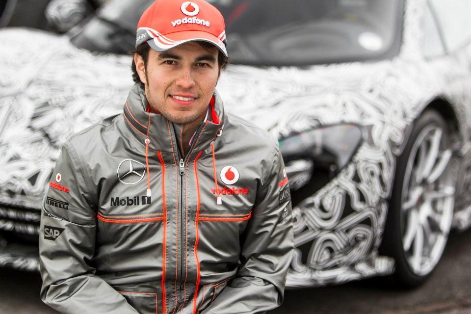 Sergio Perez i McLaren P1