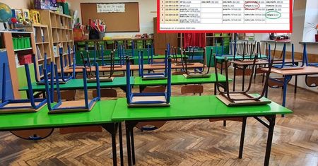 Tata pokazał plan lekcji. "To chyba nie tak miało być..."