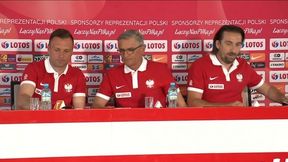 Konferencja prasowa selekcjonera Adama Nawałki
