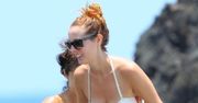 ''Spadaj tato'': Eva Amurri przyłapana na plaży