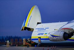 Największy samolot świata zniszczony przez Rosjan. Znajdował się na lotnisku pod Kijowem