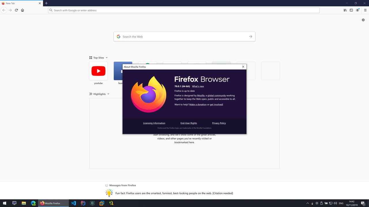 Firefox - 70.0.1