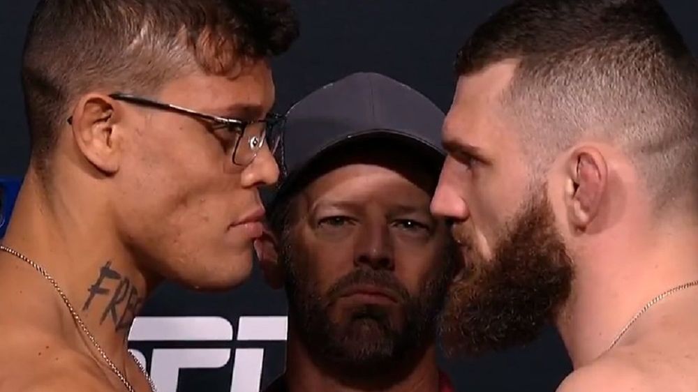 Twitter / Michał Oleksiejczuk zmierzy się z Caio Borralho podczas UFC Vegas 72