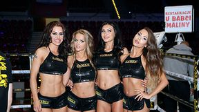 Ring girls na gali w Ostrowcu Świętokrzyskim