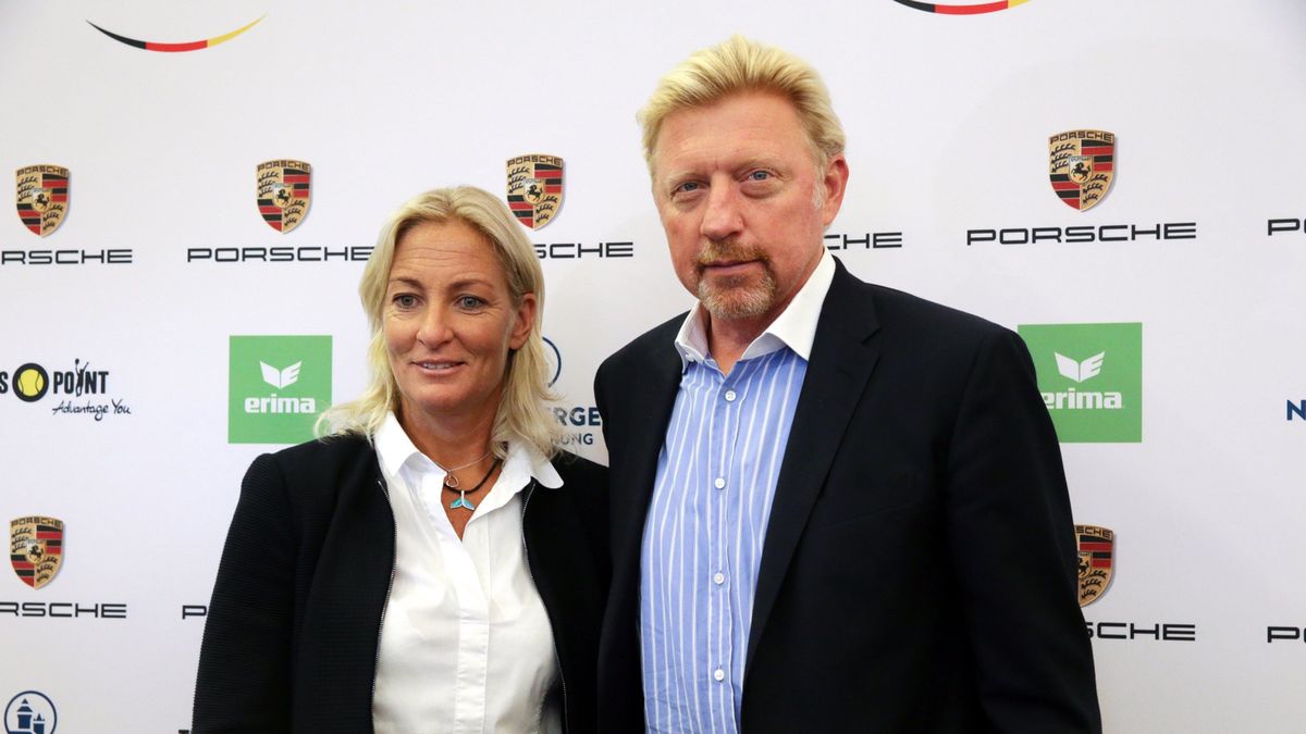 Barbara Rittner i Boris Becker