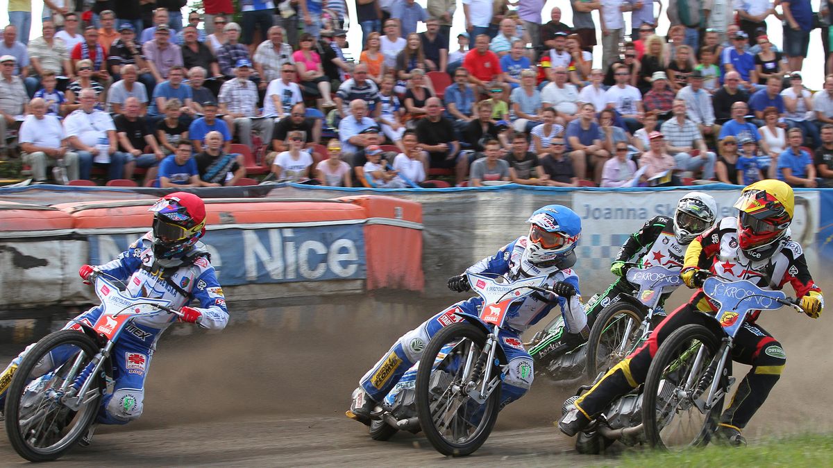 WP SportoweFakty / Adrian Skorupski / Adrian Bialk w kasku żółtym