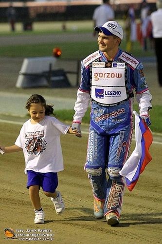 Matija Duh podczas turnieju Grand Prix