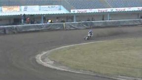 Pierwszy trening w Lesznie w 2011 roku - Damian Baliński