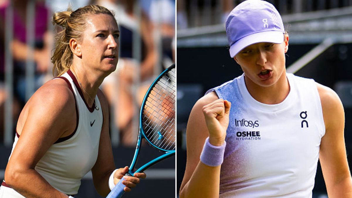 Getty Images / Wiktoria Azarenka, Iga Świątek