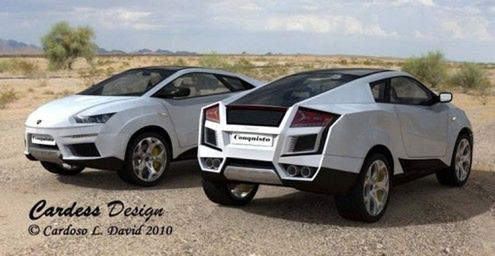 Lamborghini Conquisto - SUV z logo byka na masce