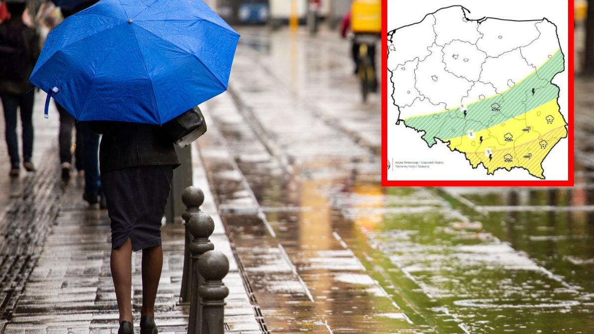 Pogoda w poniedziałek