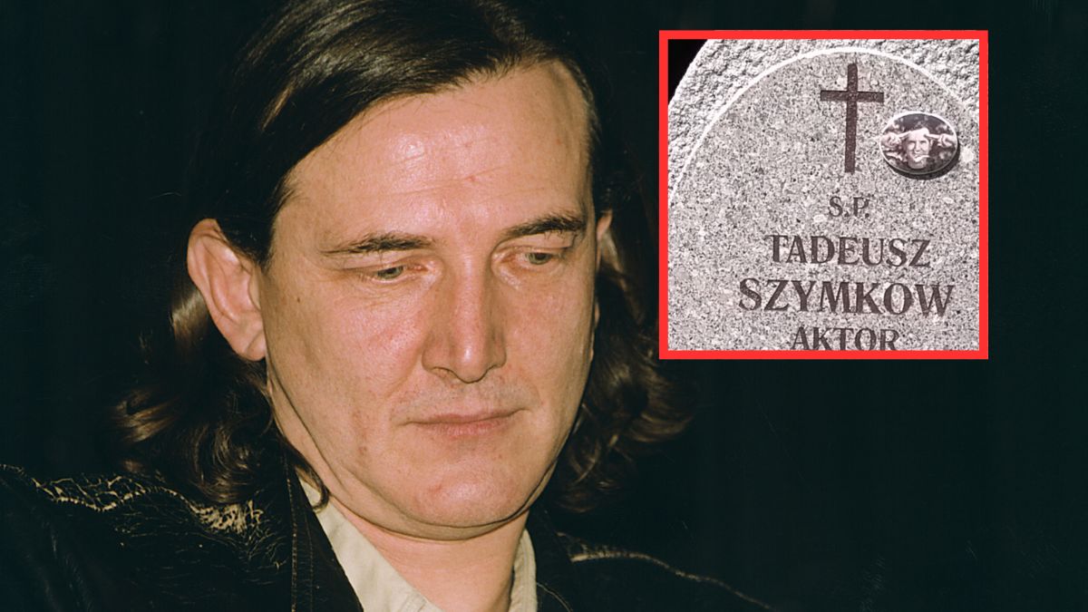 Grób Tadeusza Szymkowa uległ zniszczeniu.