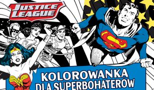 Justice League. Kolorowanka dla superbohaterów