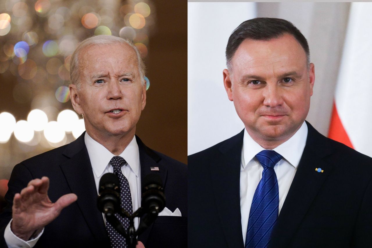 Prezydent Duda rozmawiał z prezydentem Bidenem