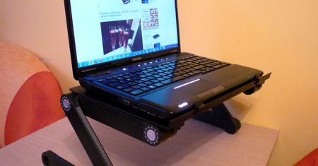Atlas NT-L10 – wielofunkcyjny stolik pod laptopa [test]