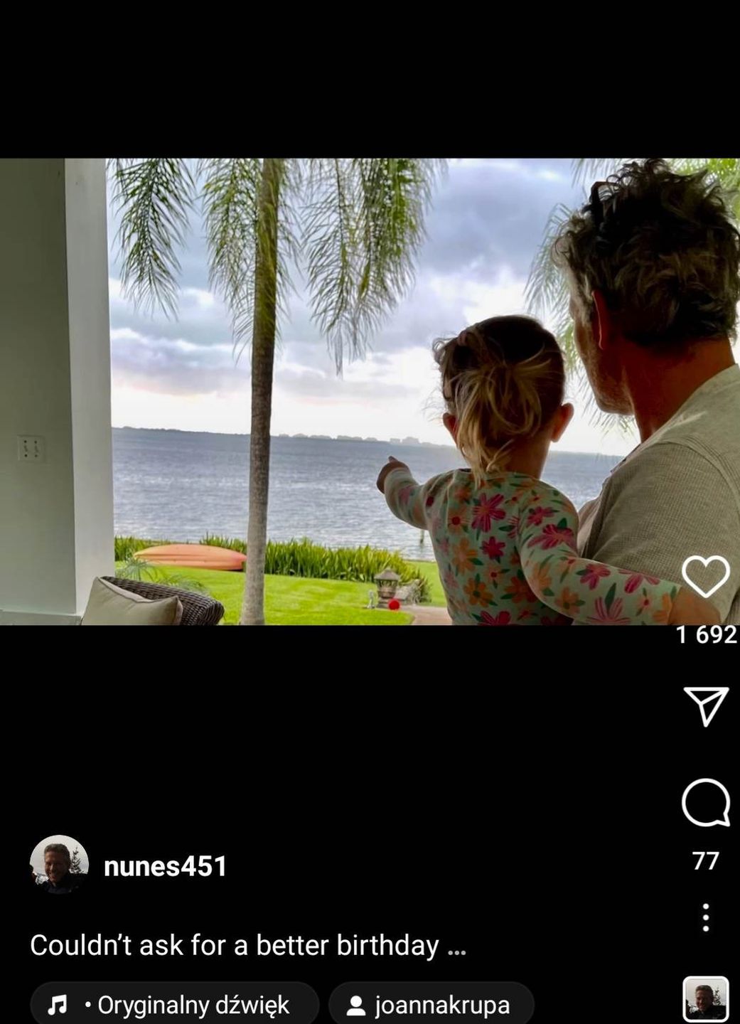 Douglas Nunes, mąż Joanny Krupy świętuje 51. urodziny