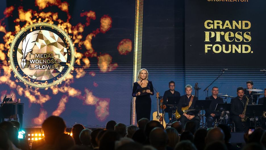 30.08.2024 GDANSK. EUROPEJSKIE CENTRUM SOLIDARNOSCI. MEDALE WOLNOSCI SLOWA 2024. UROCZYSTA GALA WRECZENIA MEDALI WOLNOSCI ORGANIZOWANA PRZEZ FUNDACJE GRAND PRESS. NZ. WERONIKA MIROWSKA FOT. KAROLINA MISZTAL / POLSKA PRESS/DZIENNIK BALTYCKI
