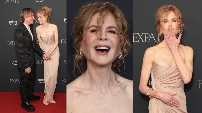 Zjawiskowa Nicole Kidman zachwyca w SEKSOWNYM BEŻU na premierze serialu "Expats" (ZDJĘCIA)